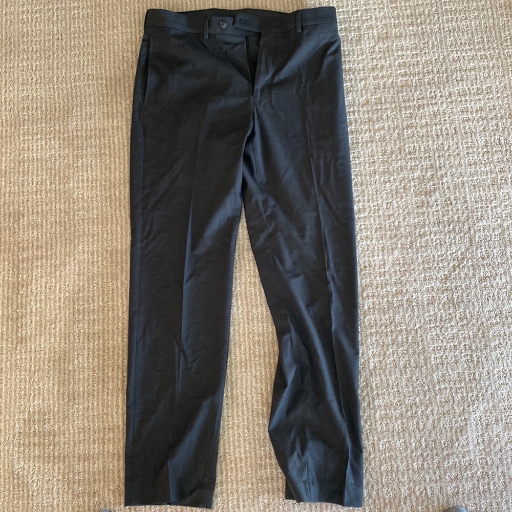 Dark Gray/Black Calvin Klein dress pants. 34Wx32L